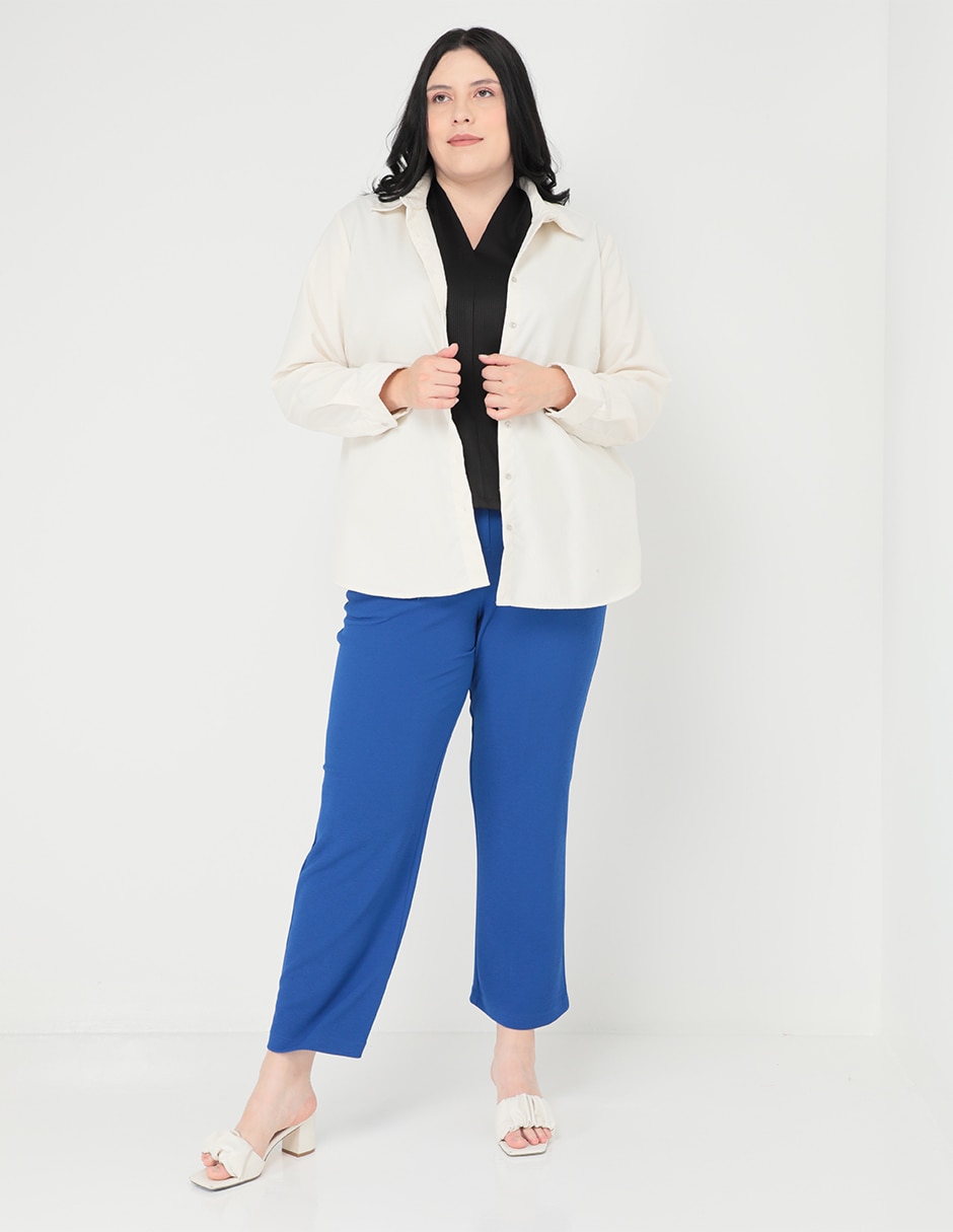 Pantalón amplio para mujer 3