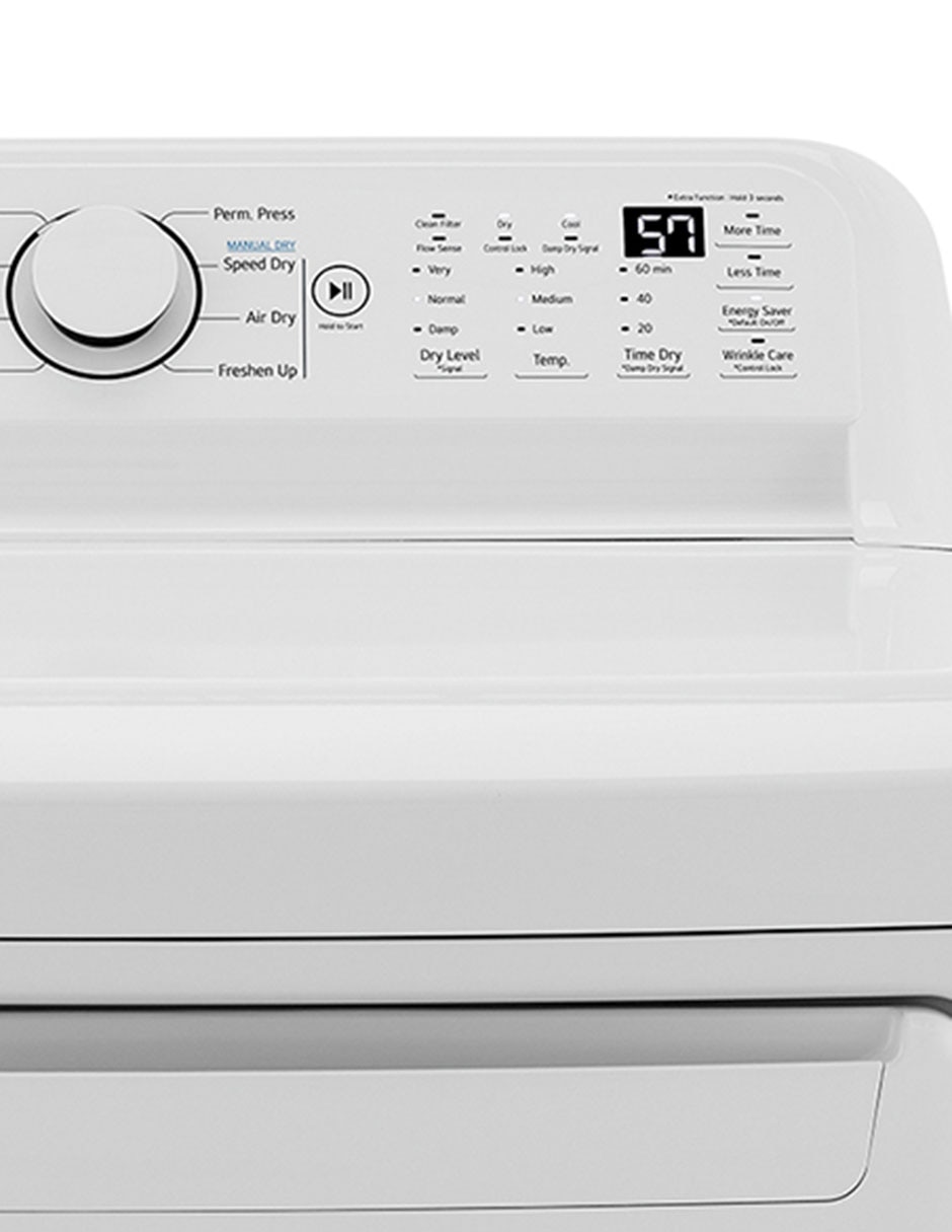 Secadora de gas lp con 8 ciclos DT25WTGK 2