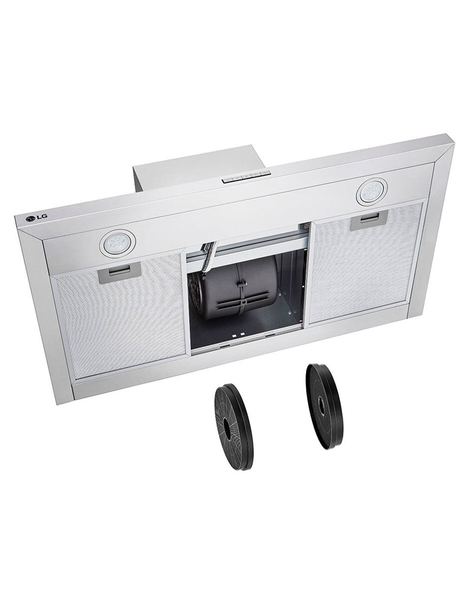 Campana extractora HCEZ3605S2 de acero 9