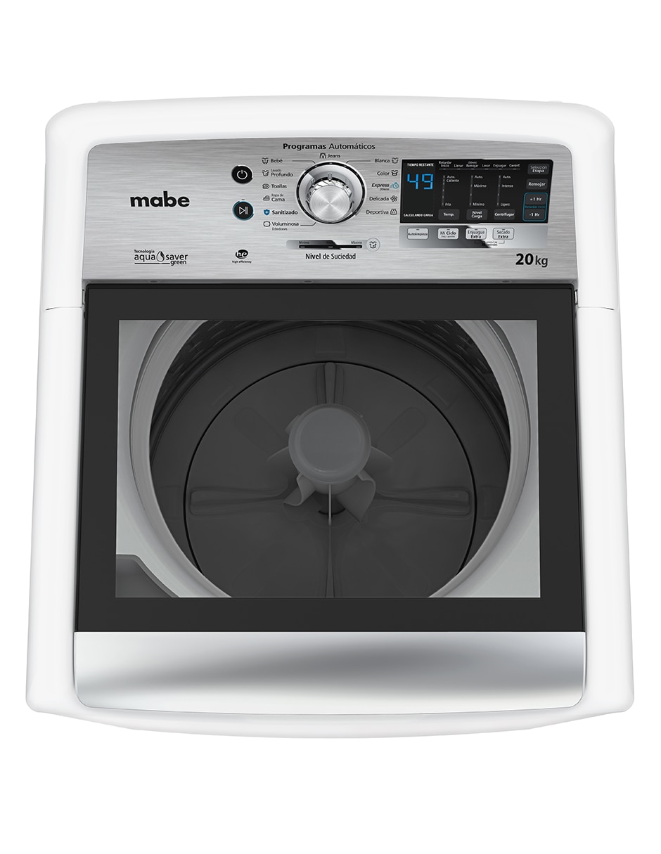 Lavadora 20 kg automática carga superior LMH70211WBAB0 5