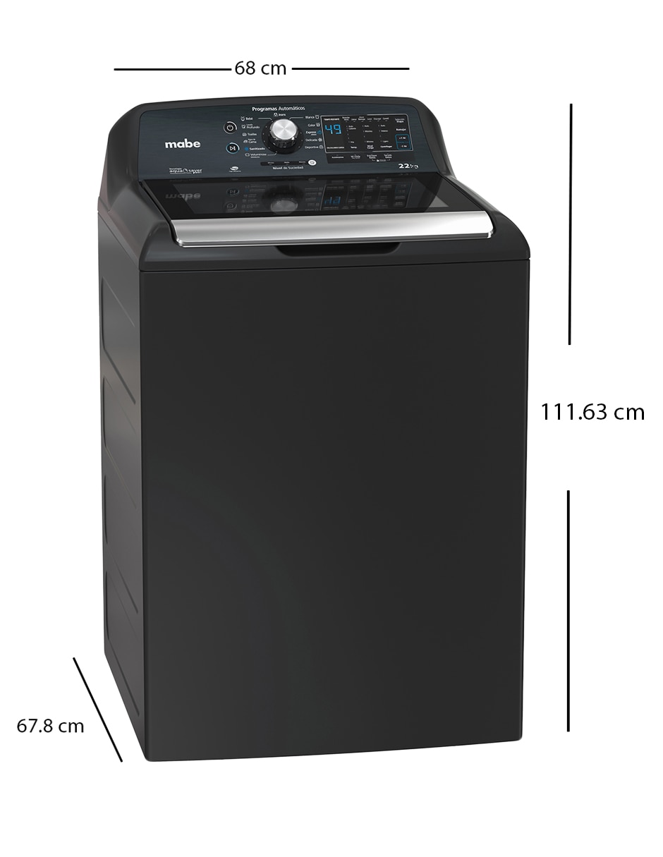 Lavadora 22 kg automática carga superior LMH72211WDAB0 11