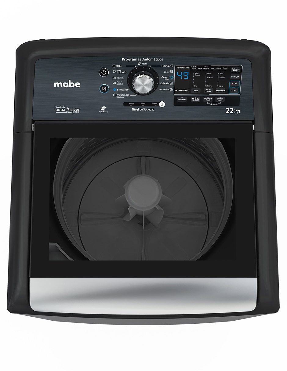 Lavadora 22 kg automática carga superior LMH72211WDAB0 5