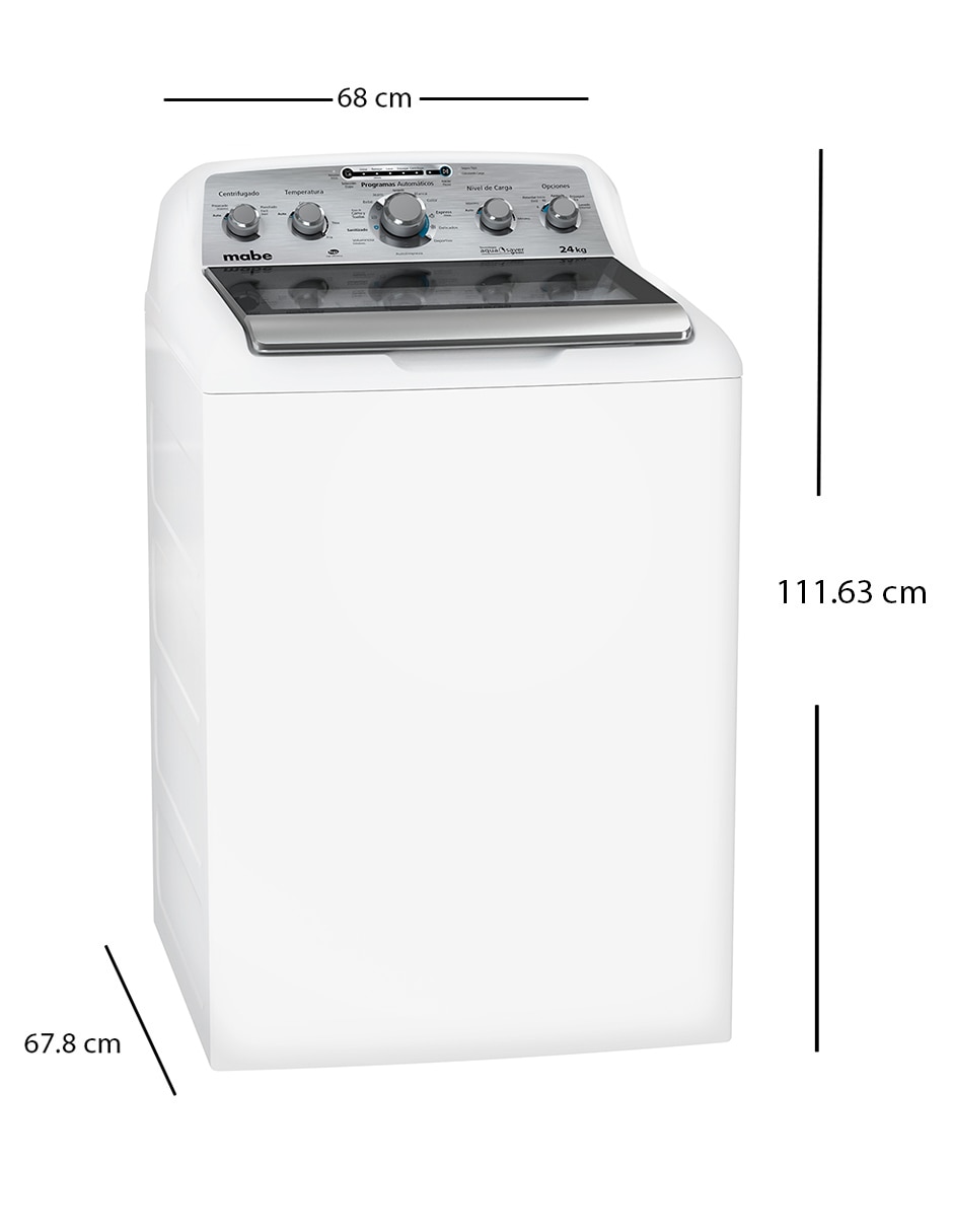 Lavadora 24 kg automática carga superior LMA74215WBAB1 12