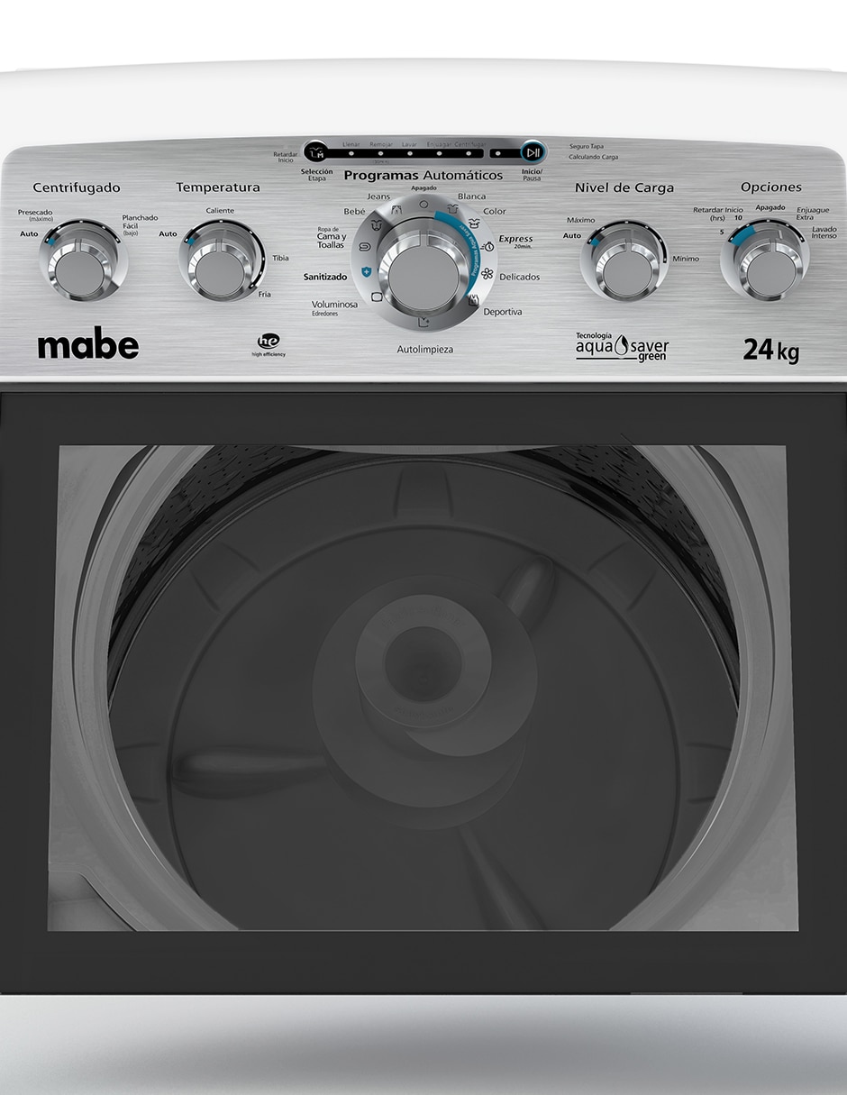 Lavadora 24 kg automática carga superior LMA74215WBAB1 7