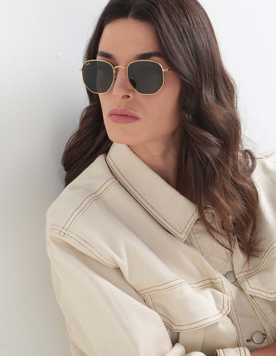 Lentes de sol Hexagonal 0RB354891963154 unisex 6