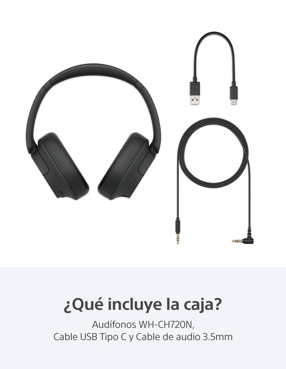 Audífonos Wh-Ch720N inalámbricos con cancelación de ruido 7