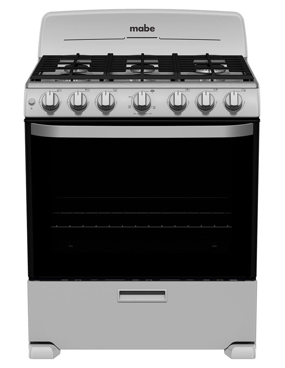 Estufa de piso a gas natural/lp 76.6 cm EM7646BSIS2 de 6 quemadores