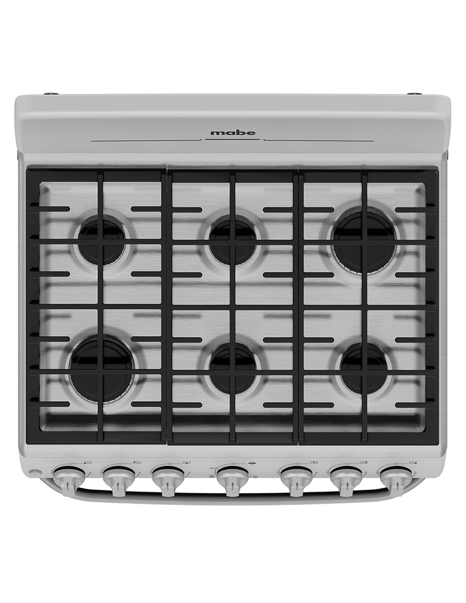 Estufa de piso a gas natural/lp 76.6 cm EM7646BSIS2 de 6 quemadores 6