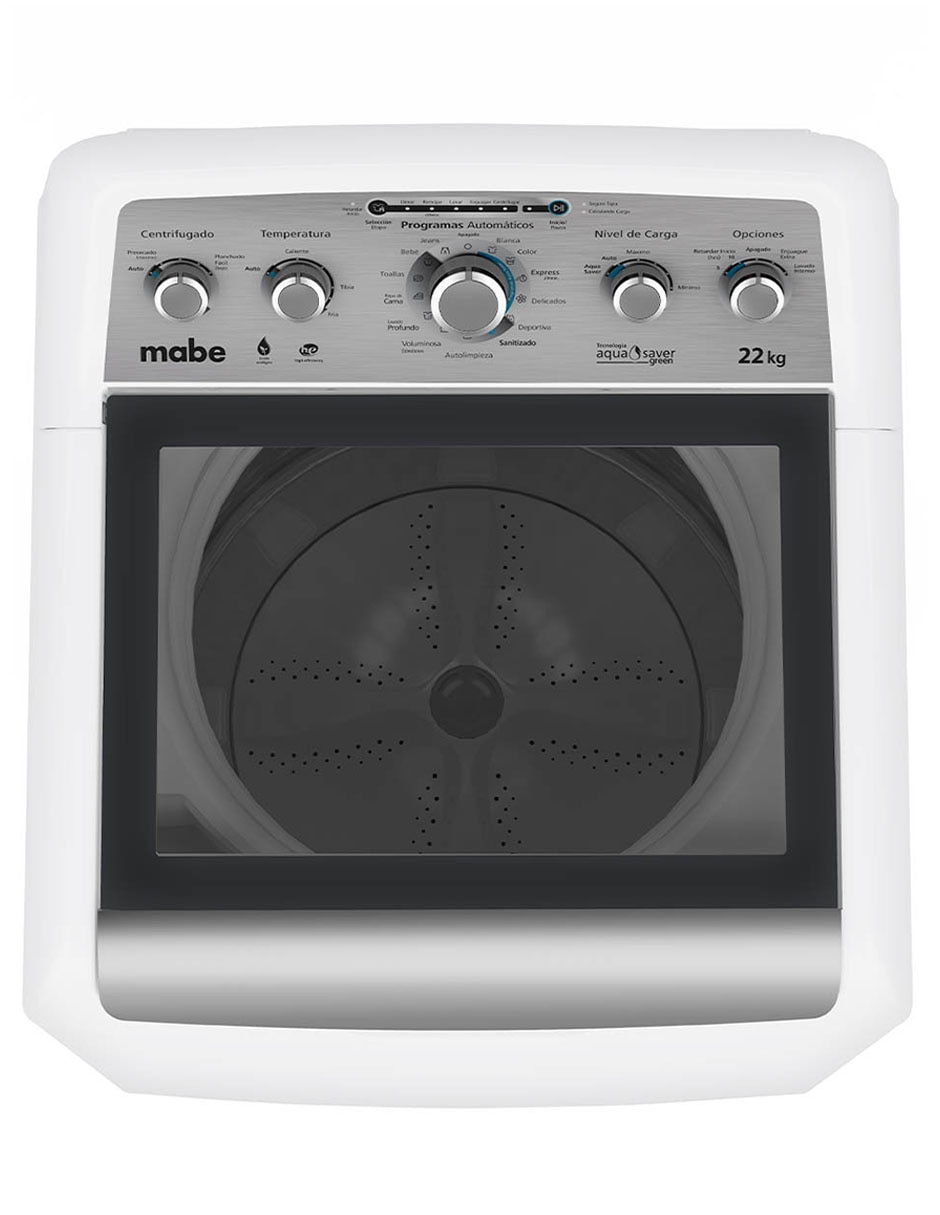 Lavadora 22 kg automática carga superior LMH72205WBAB1 5