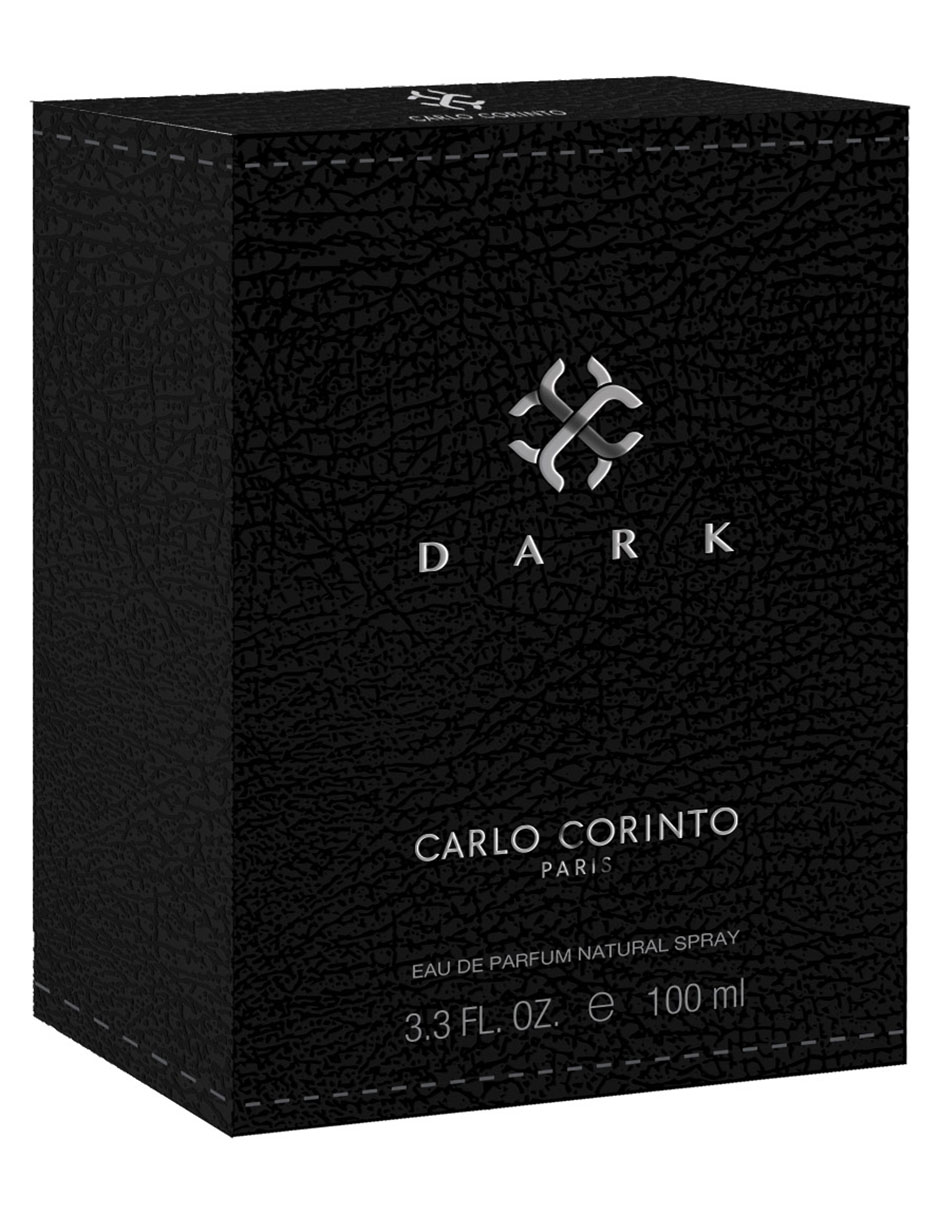 Eau de parfum Carlo Corinto Dark para hombre