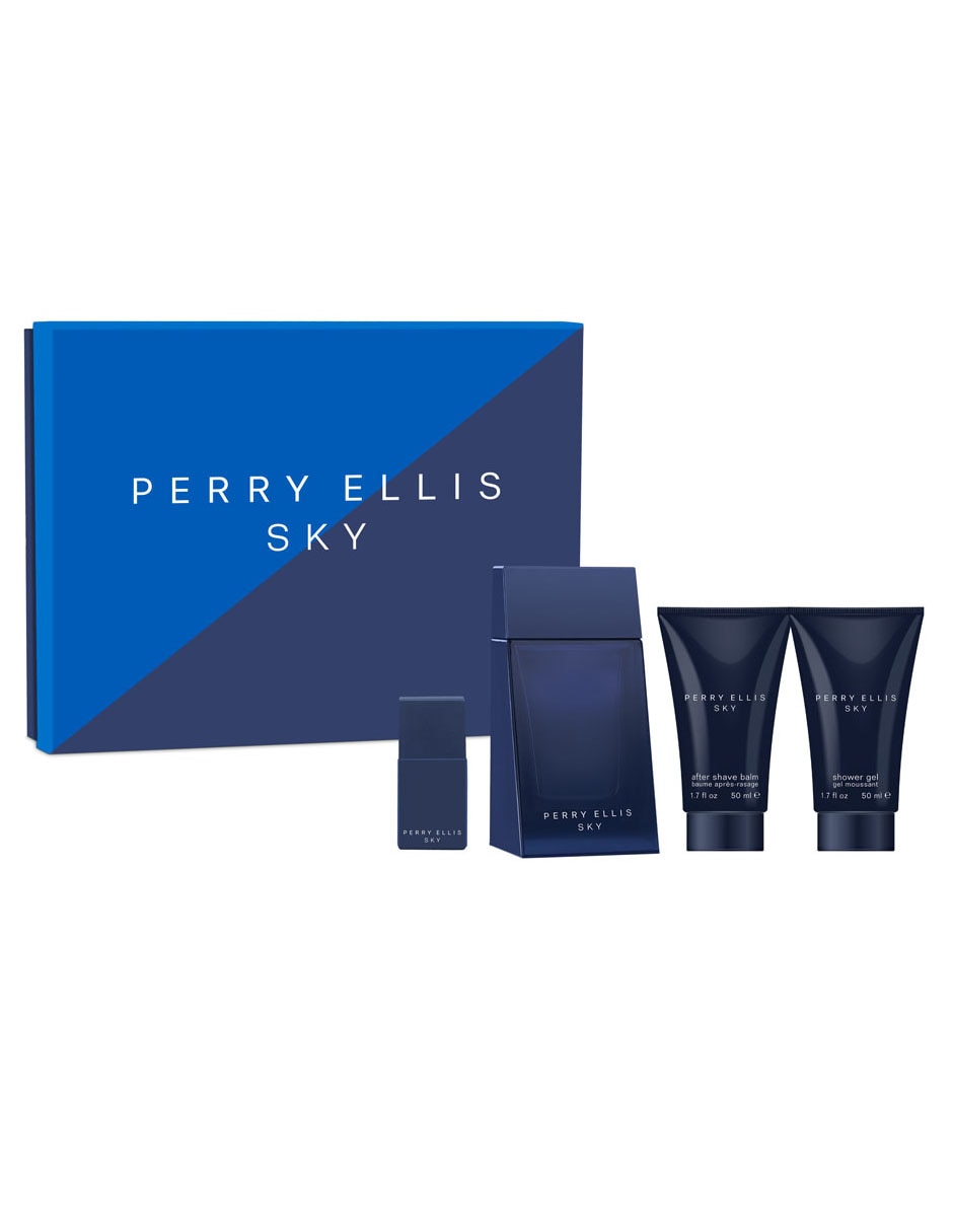 Set Eau de toilette Perry Ellis Sky para hombre Set Eau de toilette Perry Ellis Sky para hombre