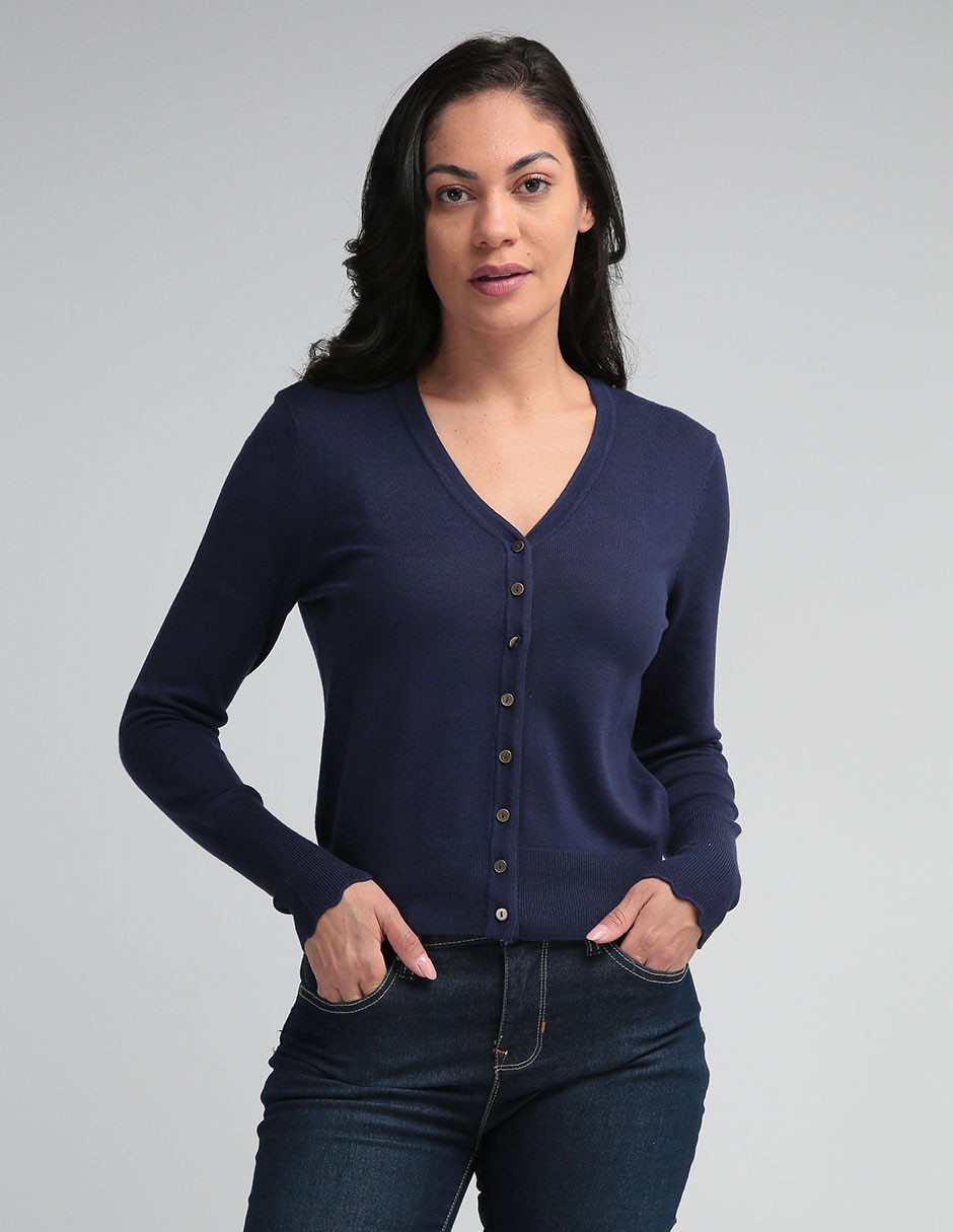 Suéter cuello v para mujer Suéter cuello v para mujer