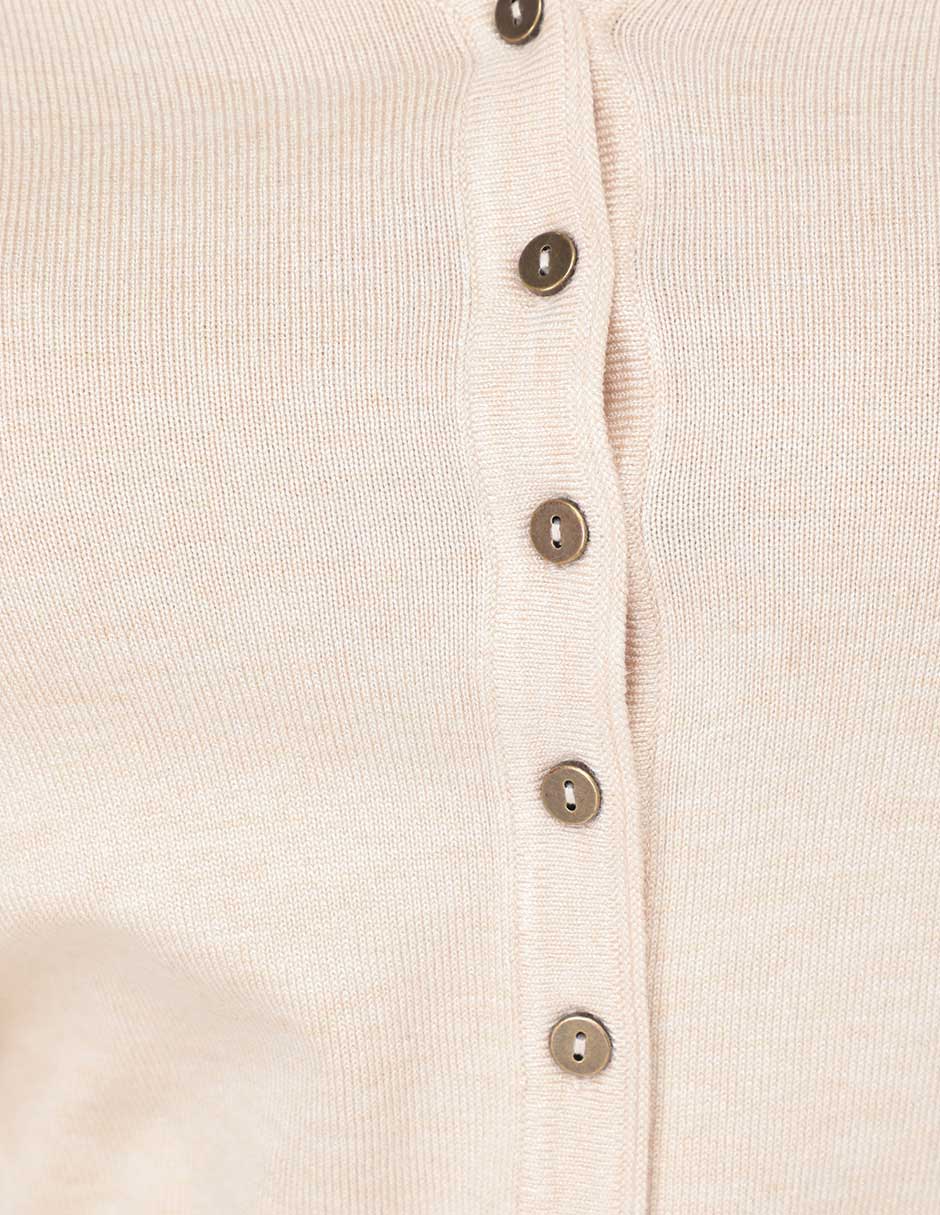 Suéter cuello v para mujer 2