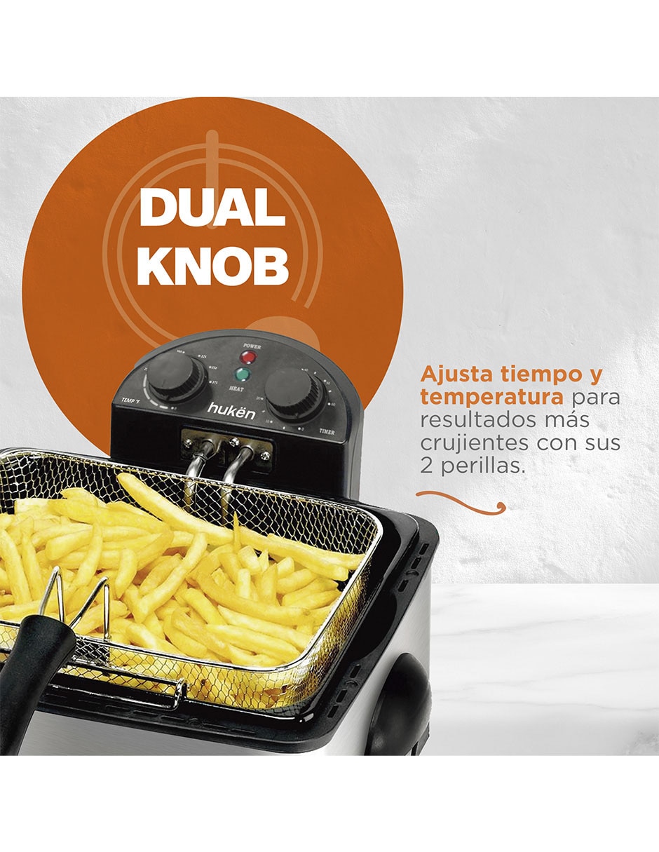 Freidora de aceite Master Chef 4 L Mk-Df-4Ssv2
