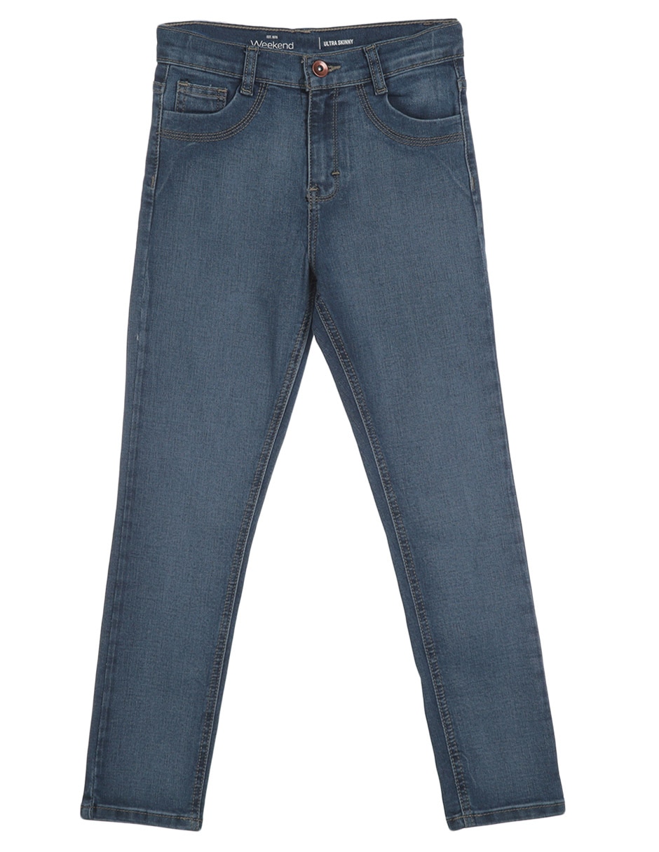 Jeans ultra skinny para niña 1