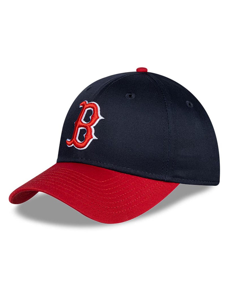 Gorra visera curva velcro casual MBL Boston Red Sox para hombre 5