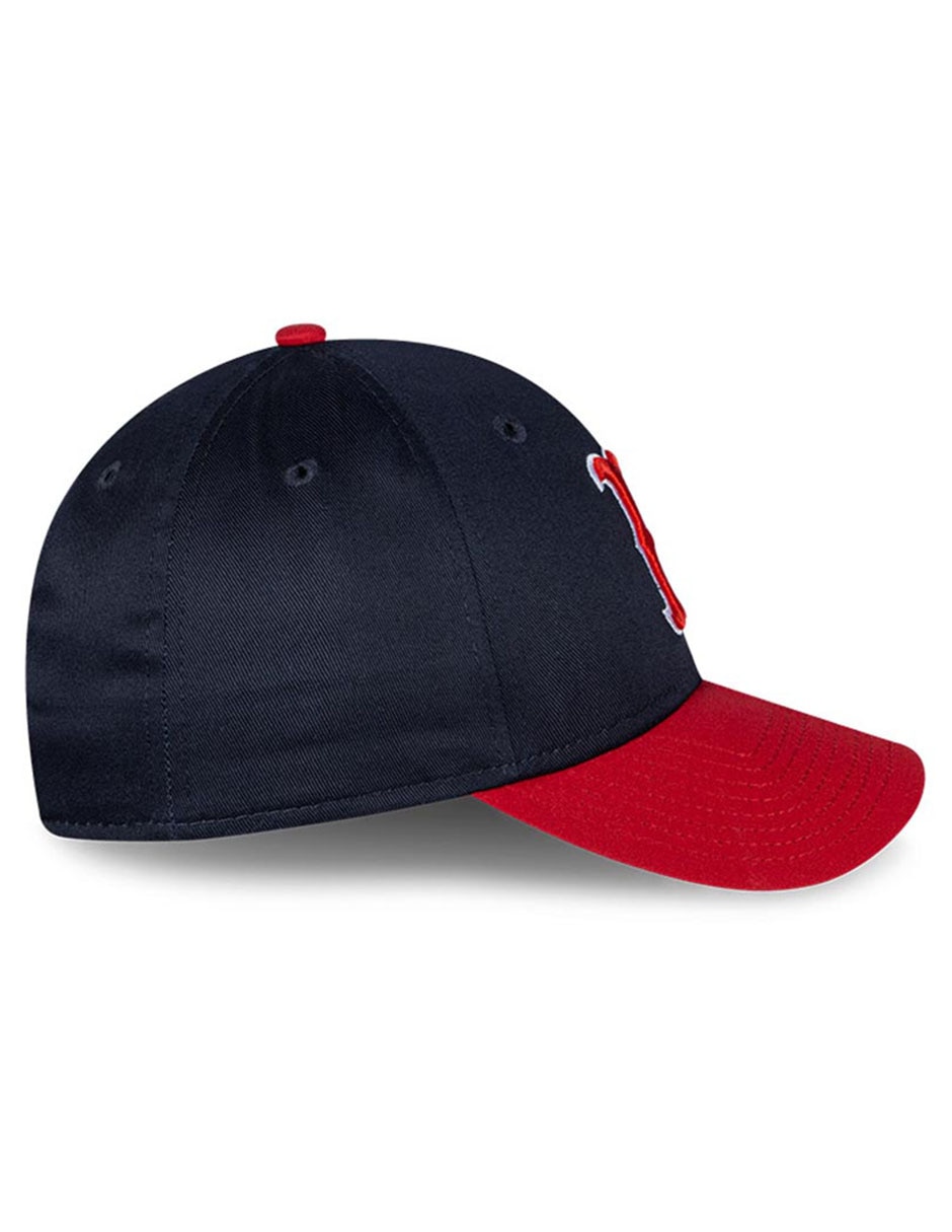 Gorra visera curva velcro casual MBL Boston Red Sox para hombre 2