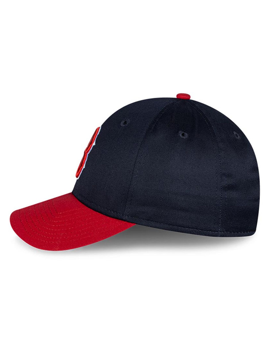 Gorra visera curva velcro casual MBL Boston Red Sox para hombre 3