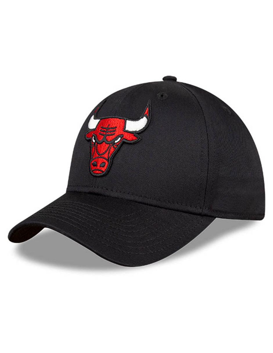 Gorra visera semicurva velcro casual Chicago Bulls para hombre 4