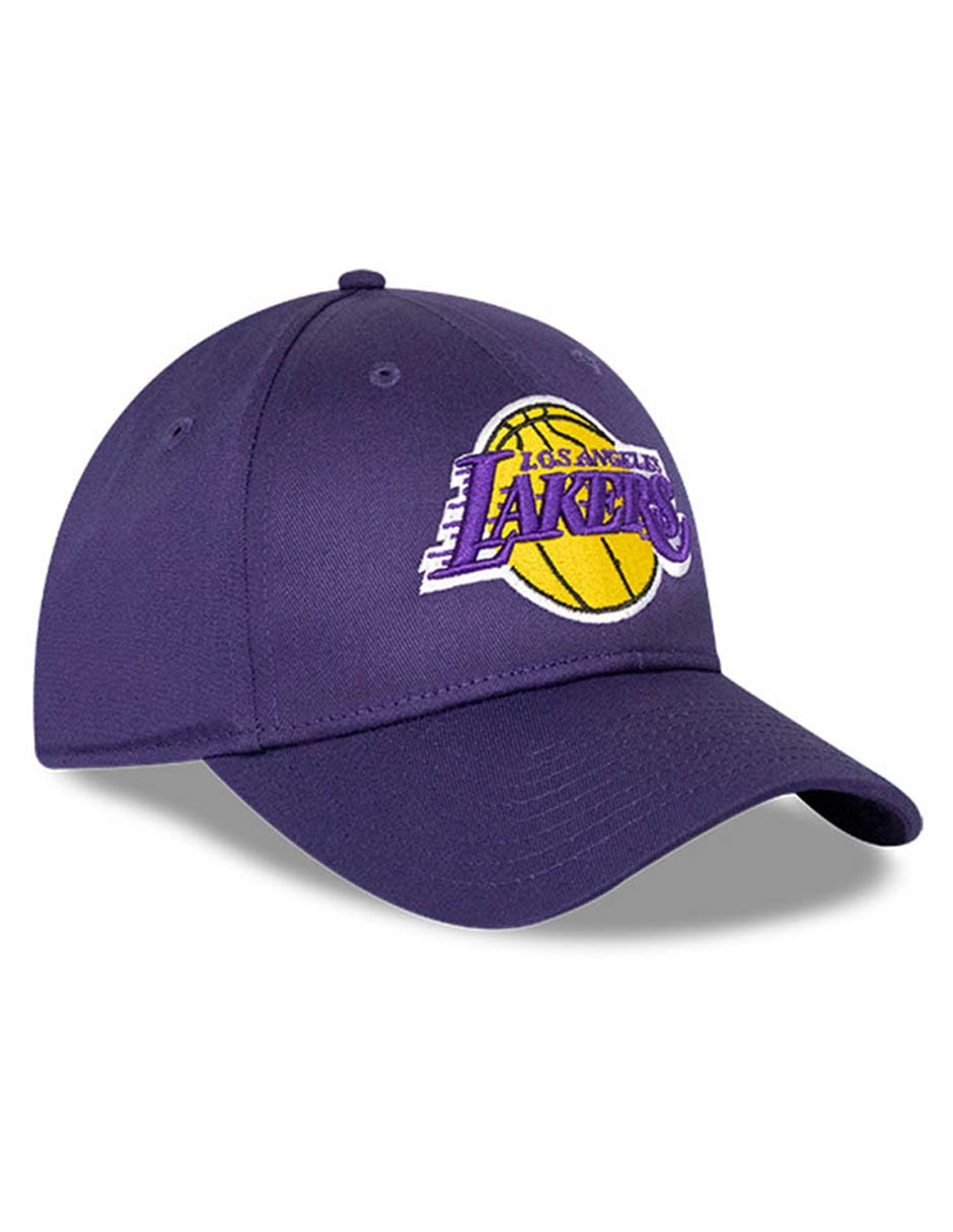 Gorra visera semicurva velcro casual Los Angeles Lakers para hombre Gorra visera semicurva velcro casual Los Angeles Lakers para hombre