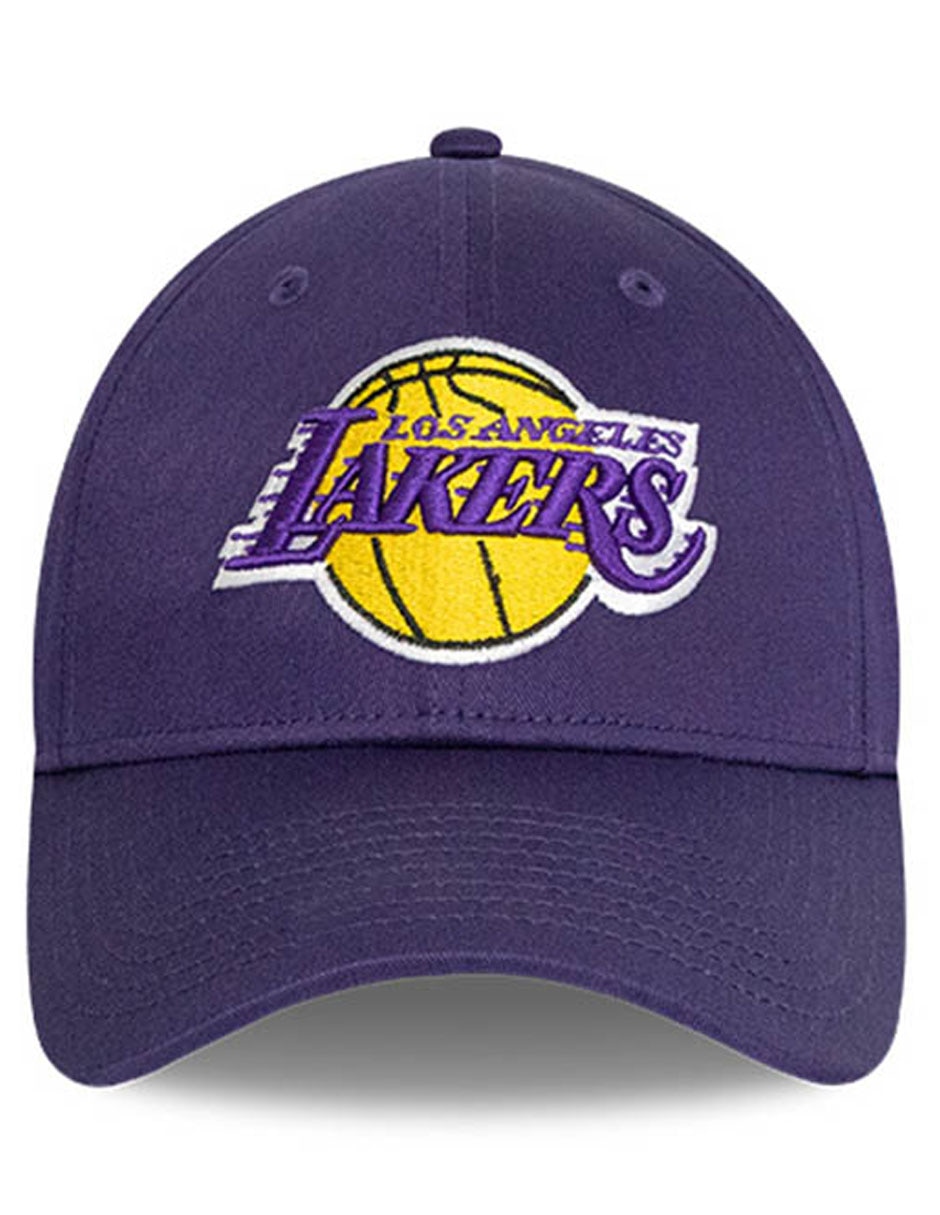 Gorra visera semicurva velcro casual Los Angeles Lakers para hombre 2