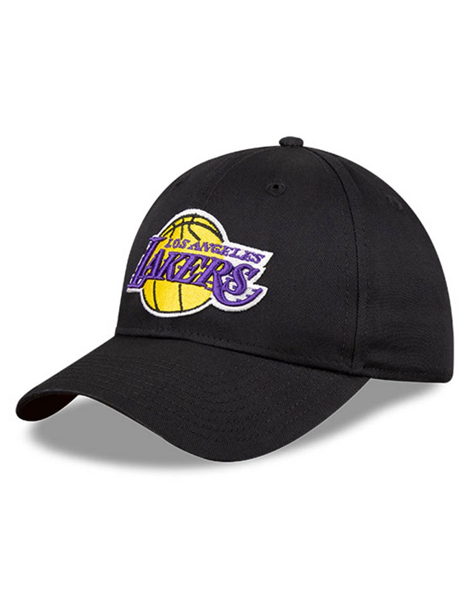 Gorra visera semicurva velcro casual Los Angeles Lakers para hombre 4