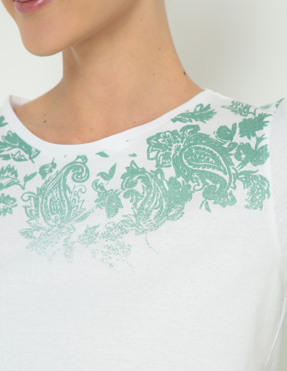 Playera manga corta Week By Weekend cuello redondo para mujer