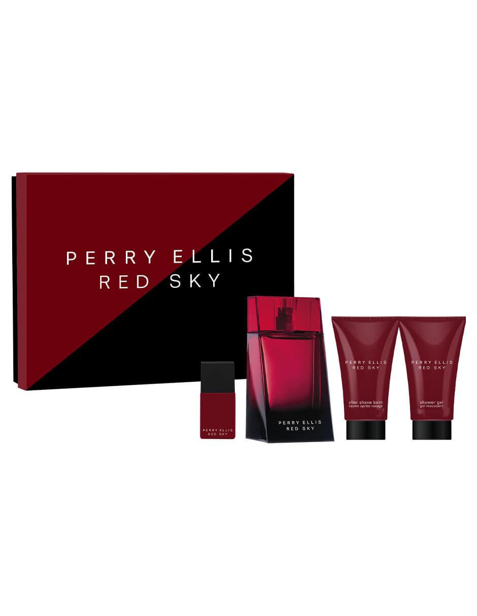 Set Eau de toilette Perry Ellis Red Sky para hombre
