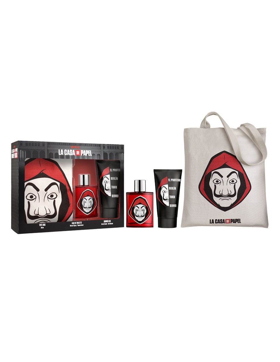 Set Eau de toilette La Casa De Papel para hombre