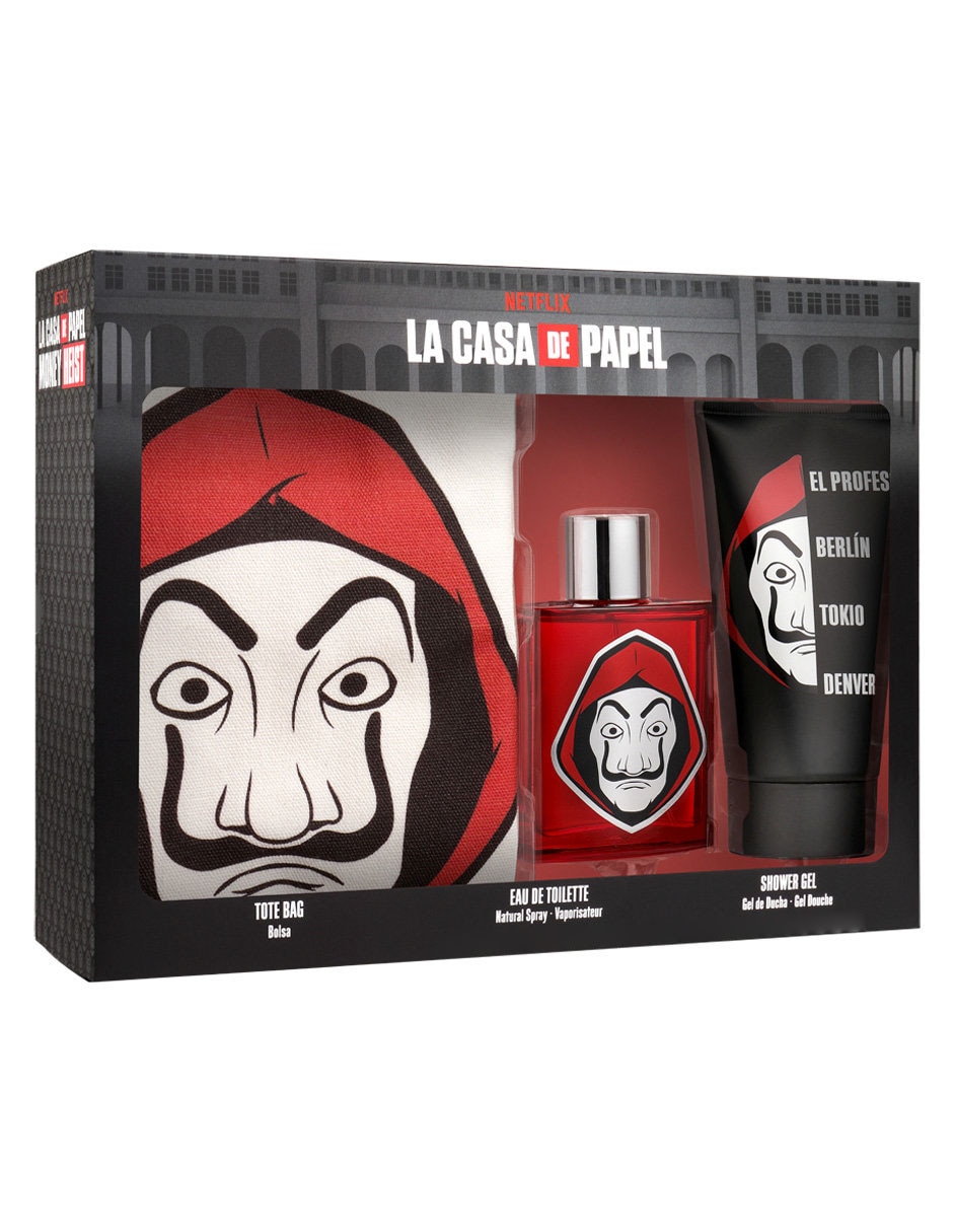 Set Eau de toilette La Casa De Papel para hombre