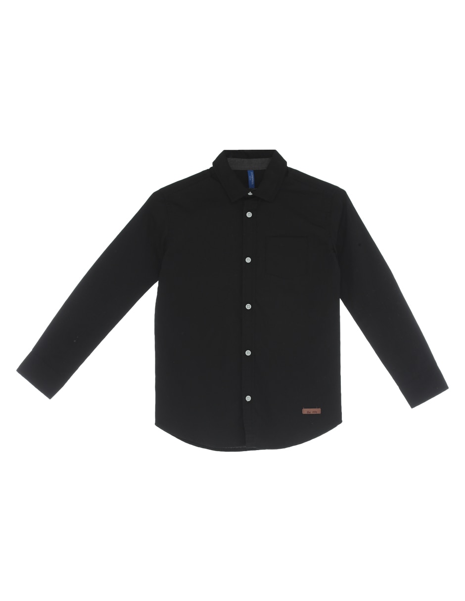 Camisa casual Weekend de algodón manga larga para niño