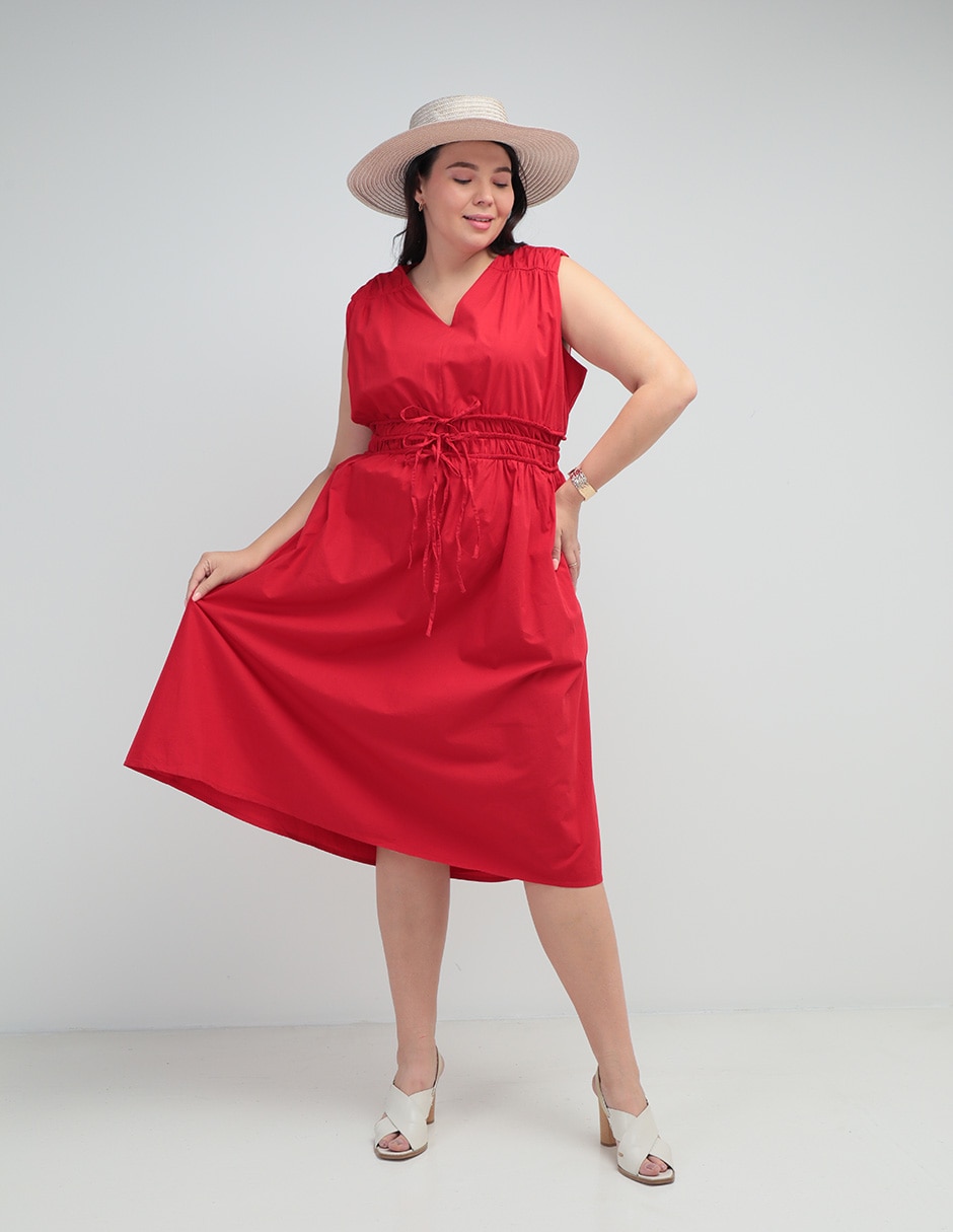 Vestido midi casual para mujer 1