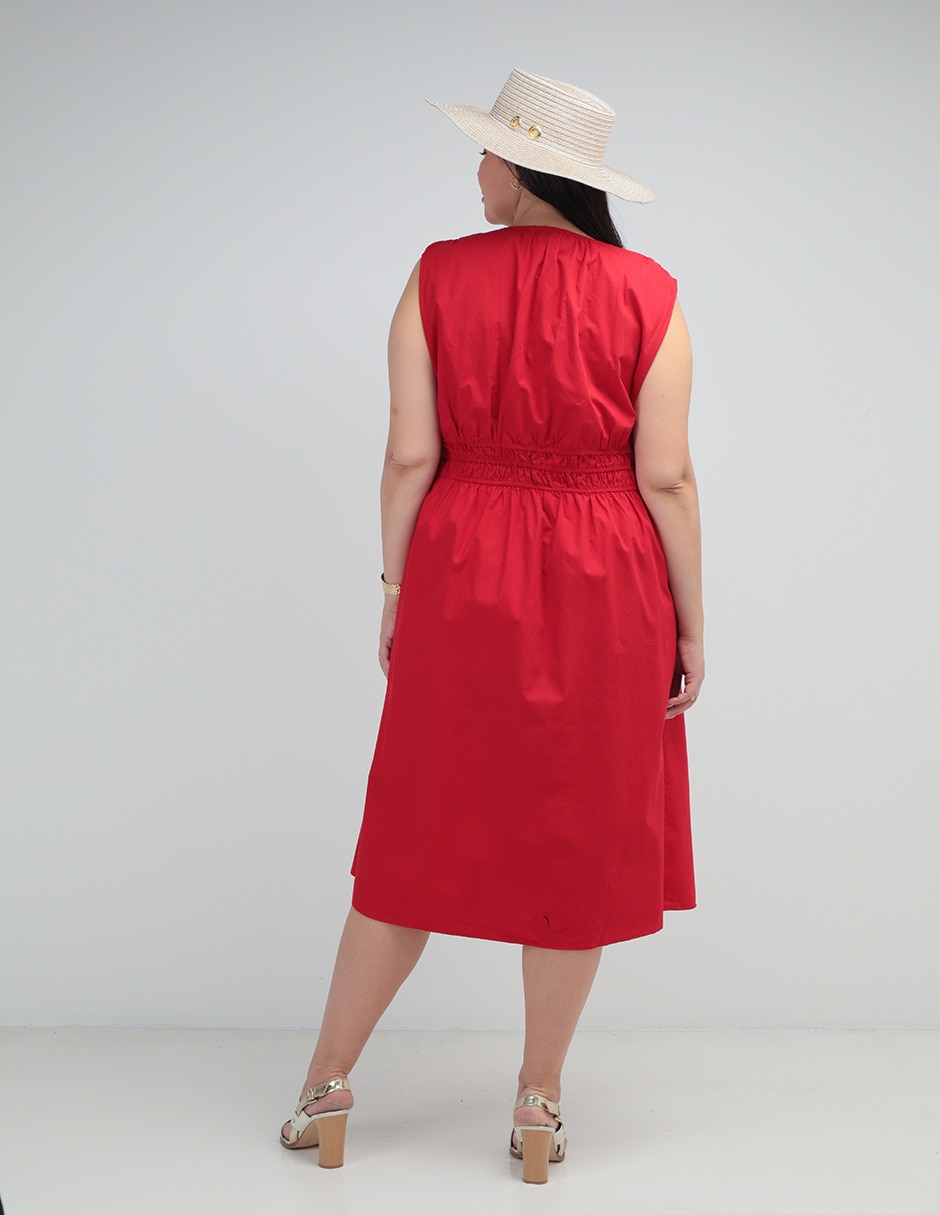 Vestido midi casual para mujer 2