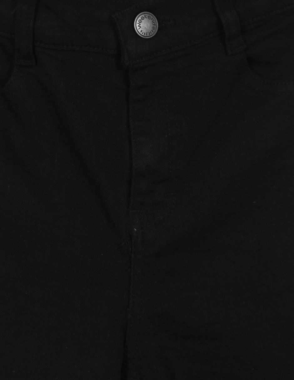 Jeans straight Weekend lavado obscuro para niño