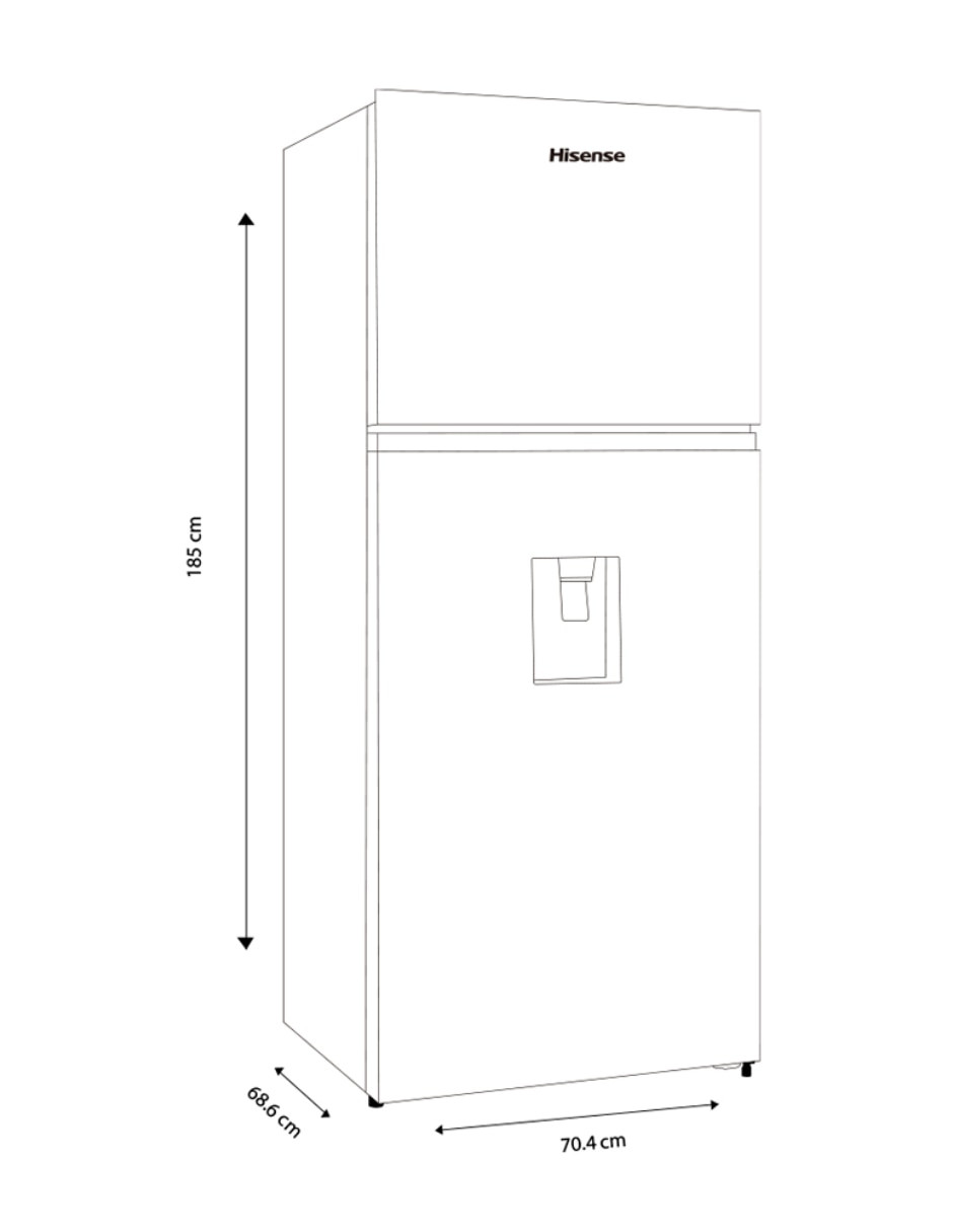 Refrigerador 16 pies cúbicos inverter no frost RT16N6CDX 6
