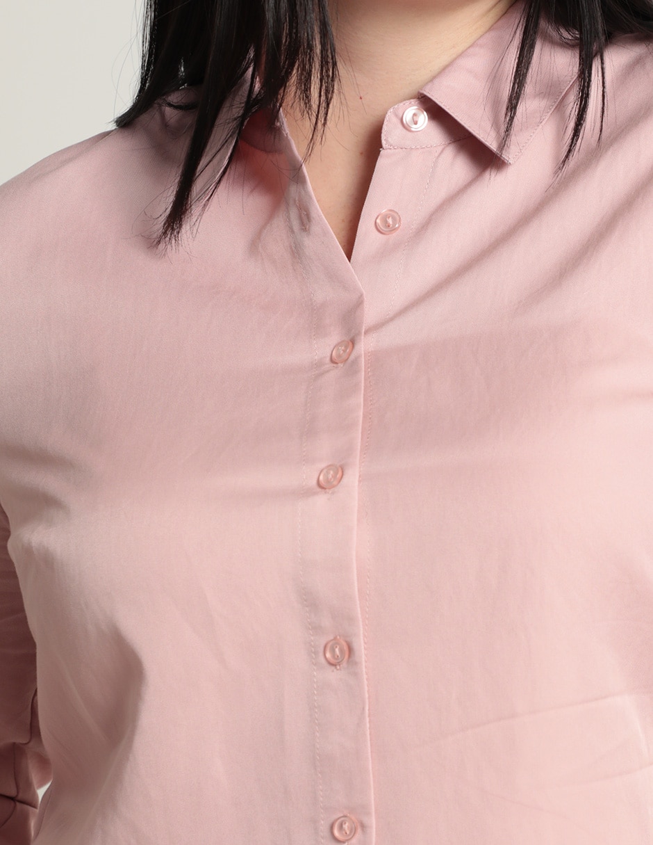 Blusa manga larga para mujer