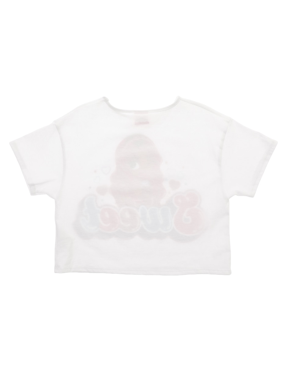 Playera manga corta para niña