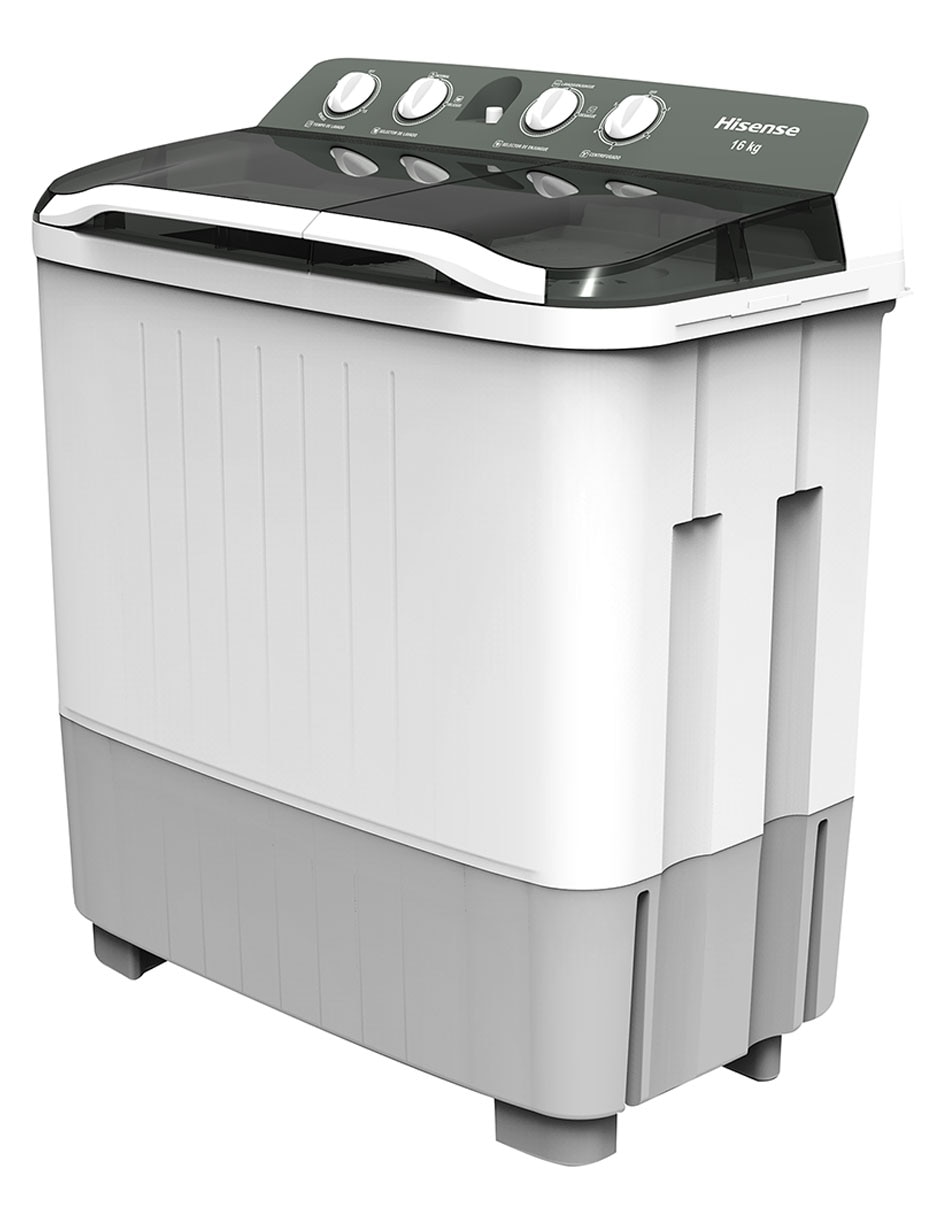 Lavadora 16 kg semiautomática carga superior WSA1603P 2
