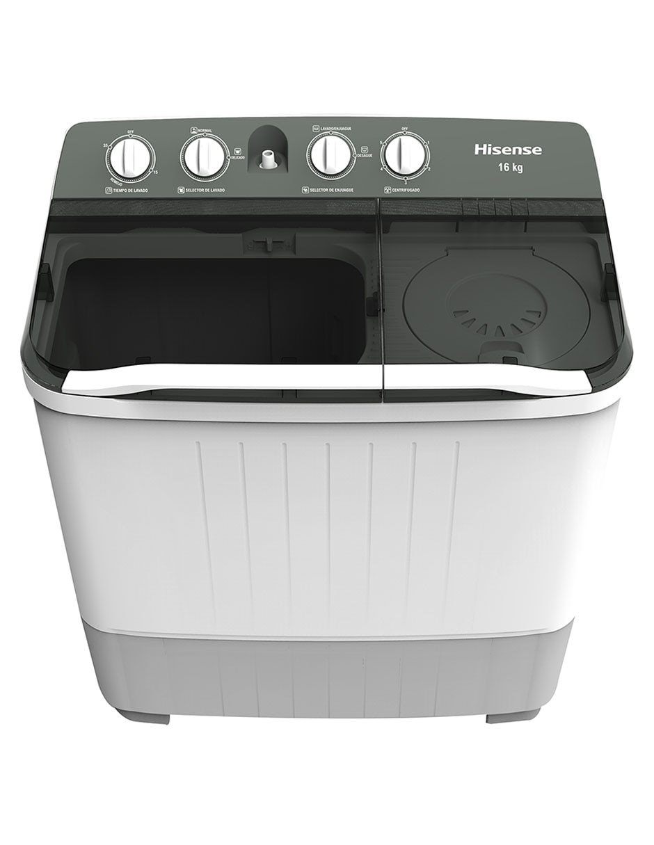 Lavadora 16 kg semiautomática carga superior WSA1603P 4