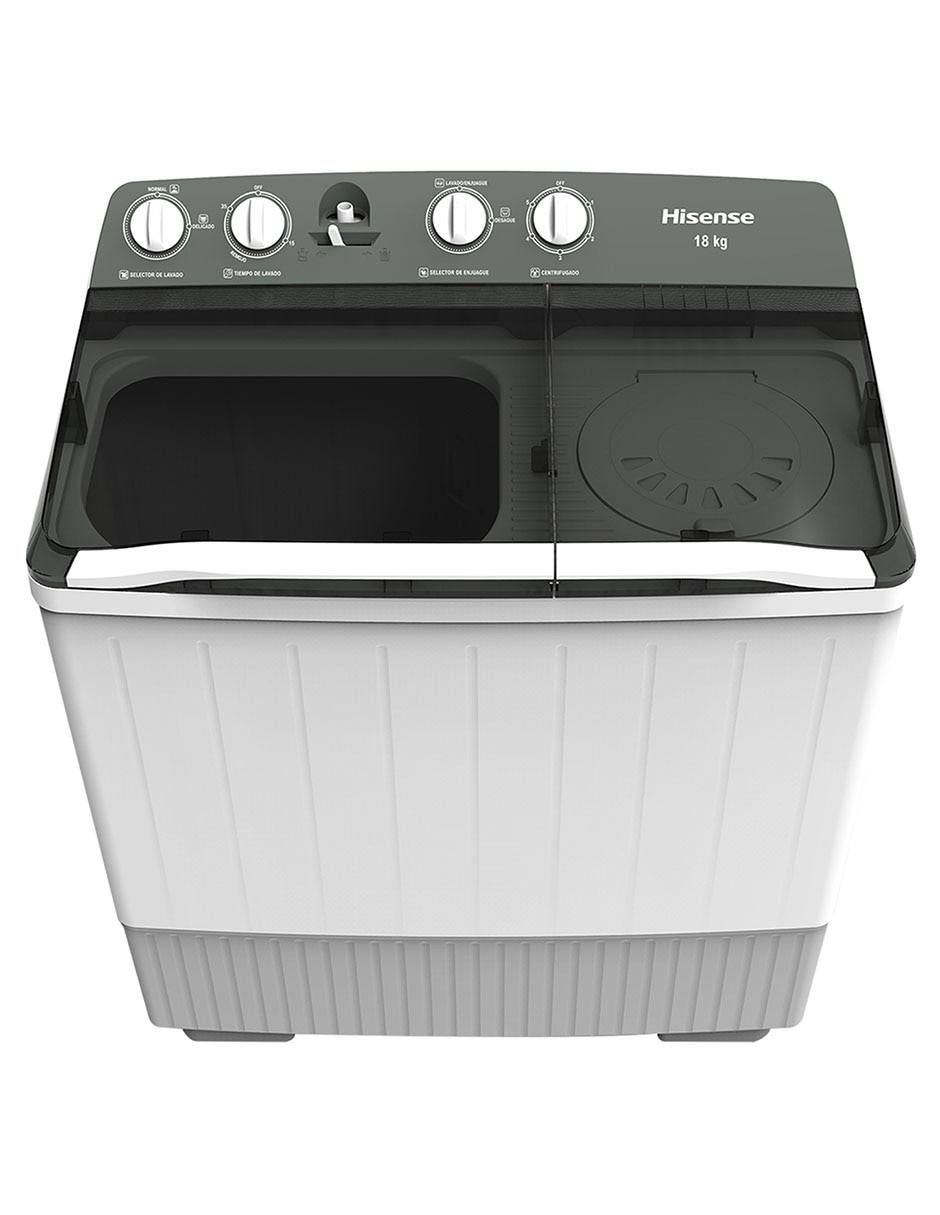 Lavadora 18 kg semiautomática carga superior WSA1803P 4