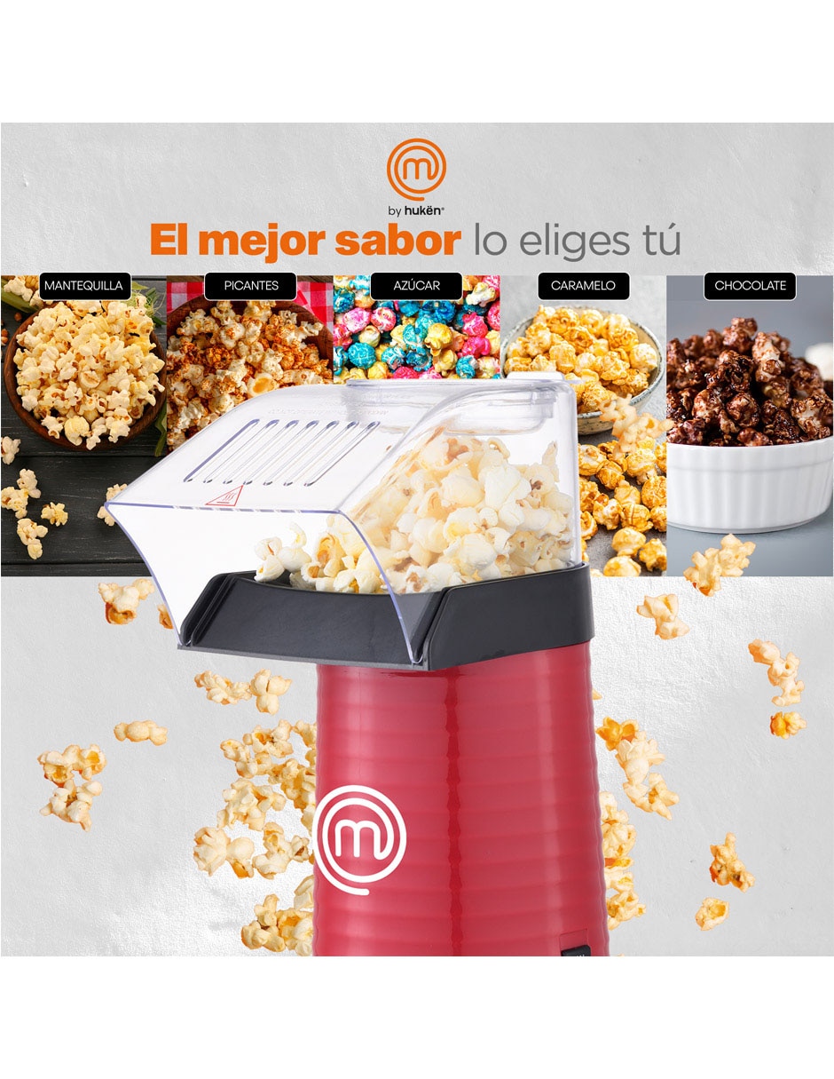 Máquina de palomitas Master Chef MKPM80REDV2