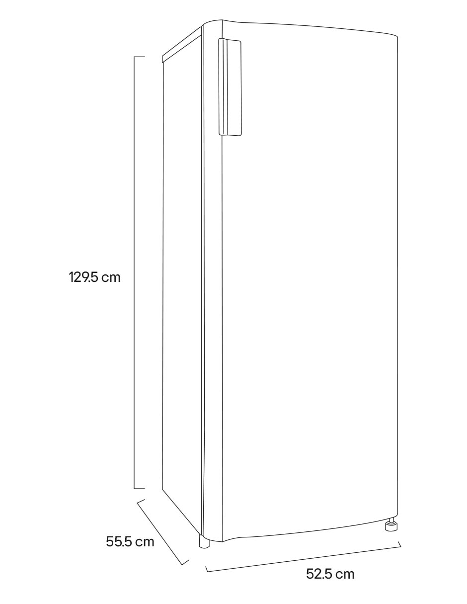 Refrigerador 7 pies cúbicos inverter no frost GR21WPP 11
