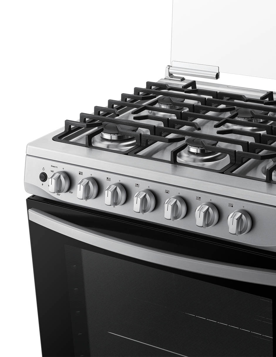 Estufa de piso 76.7 cm NX52D3000MV/AX de 6 quemadores 10