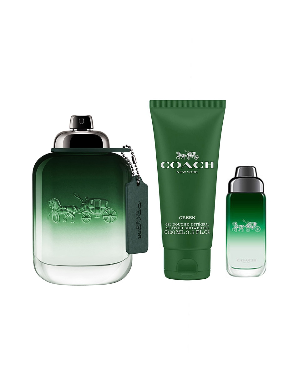 Set Eau de toilette Coach Green para hombre