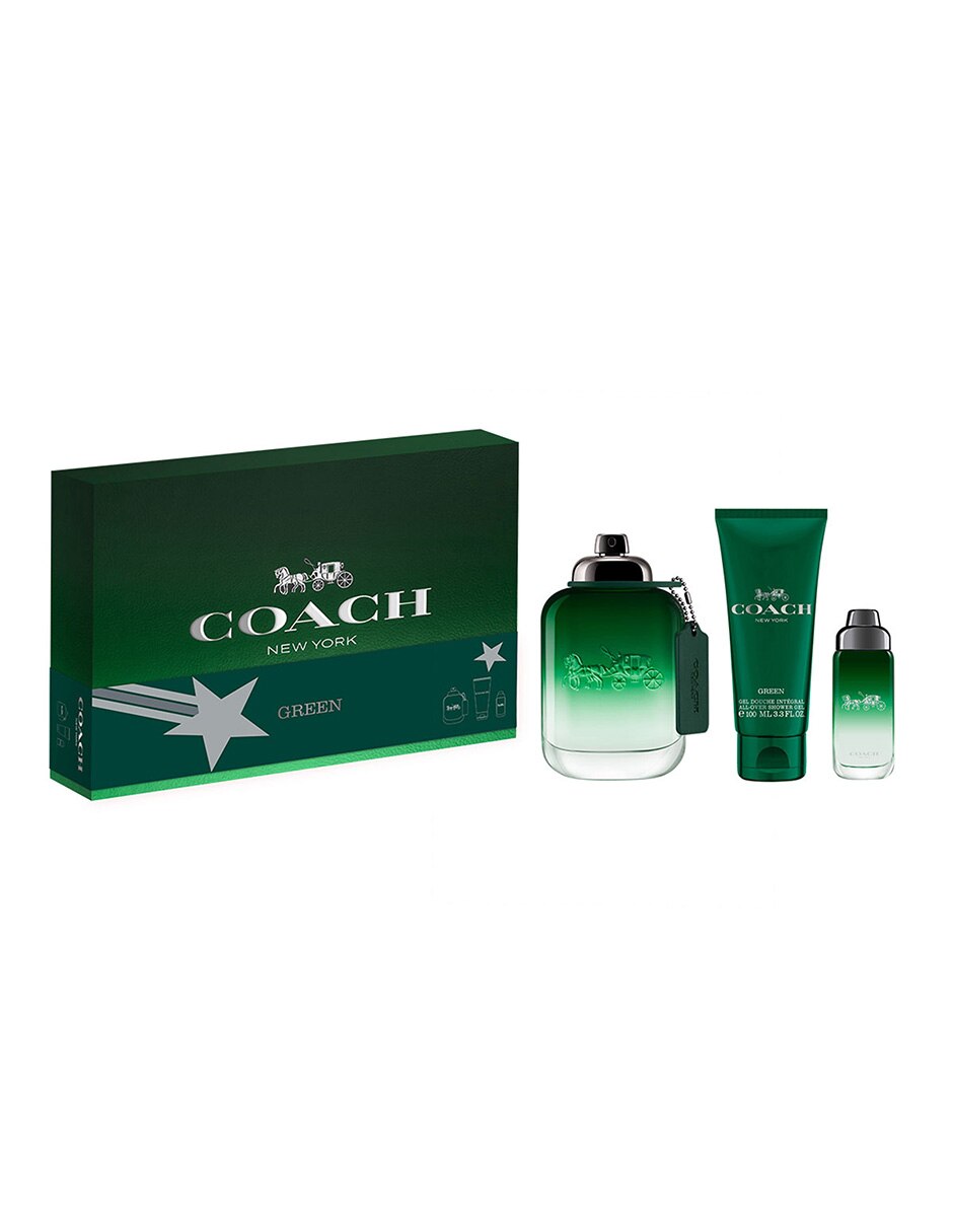 Set Eau de toilette Coach Green para hombre