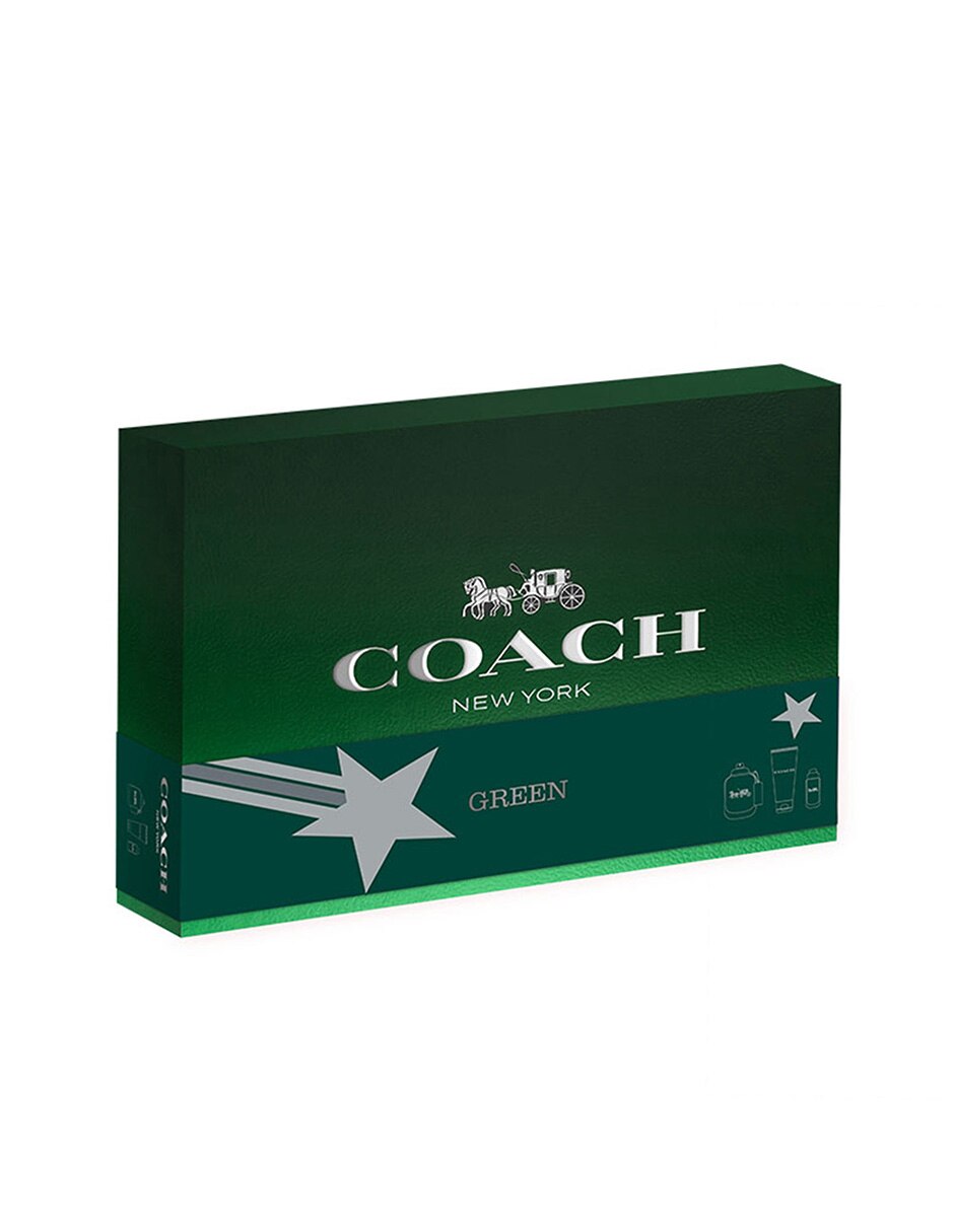 Set Eau de toilette Coach Green para hombre