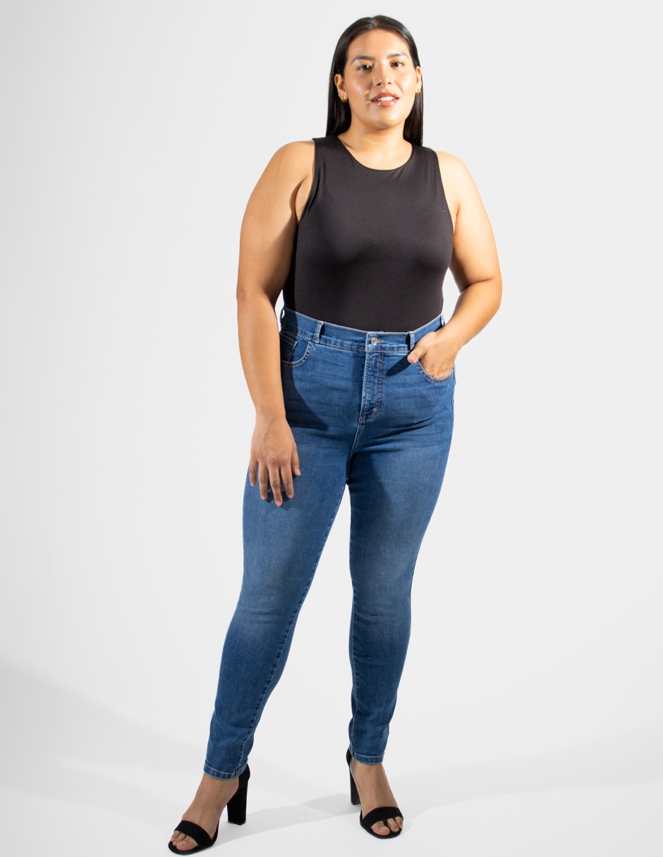 Jeans skinny op0424te1756 para mujer