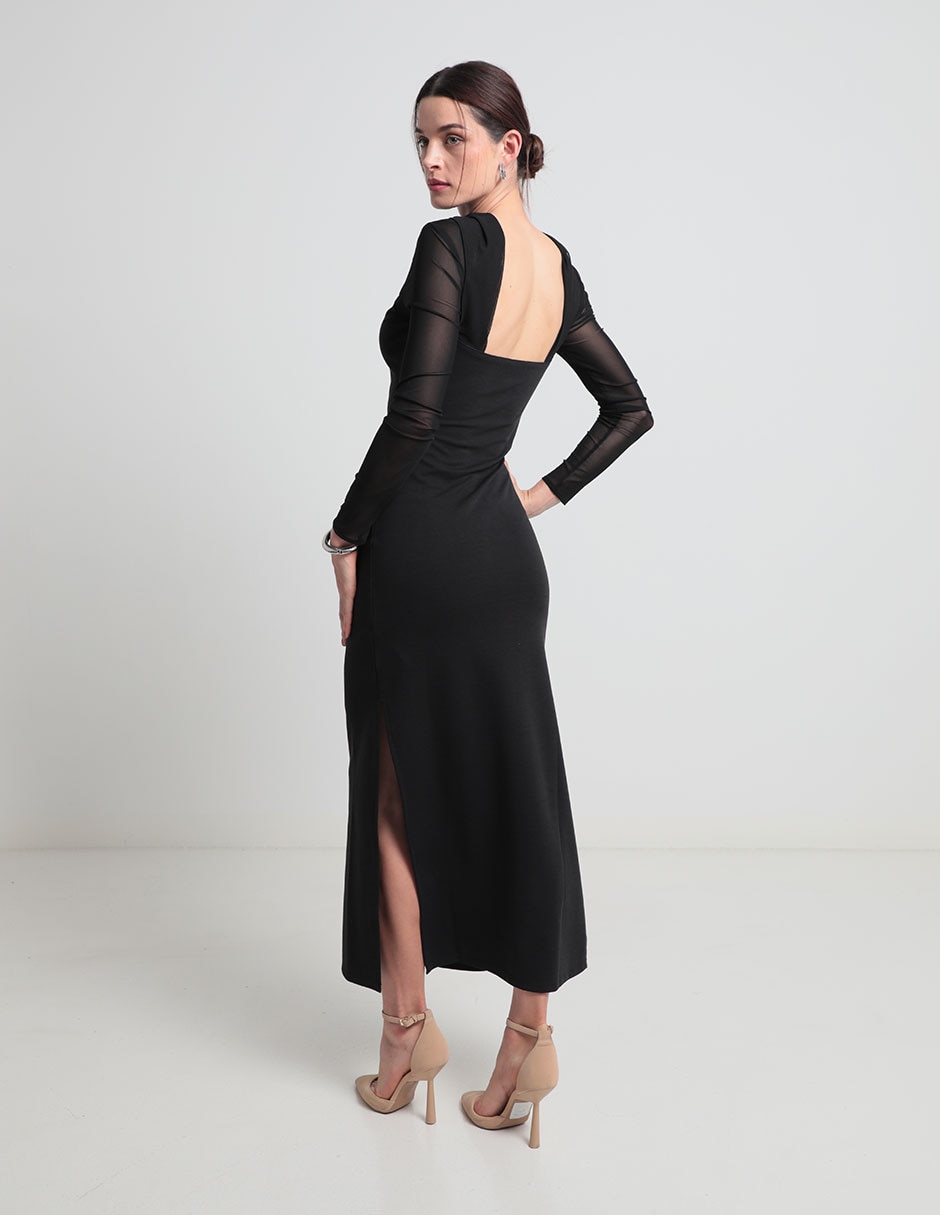 Vestido crop casual para mujer