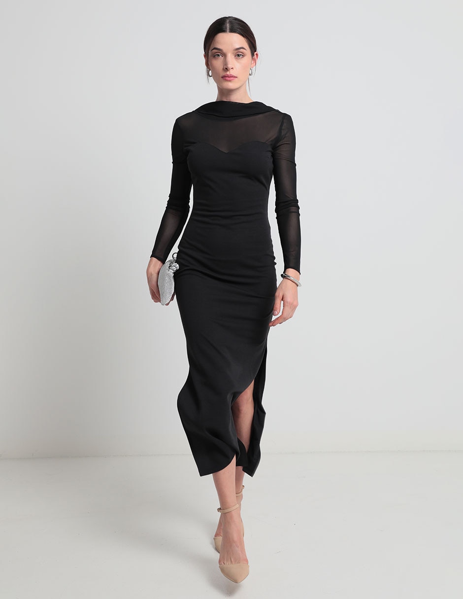 Vestido crop casual para mujer