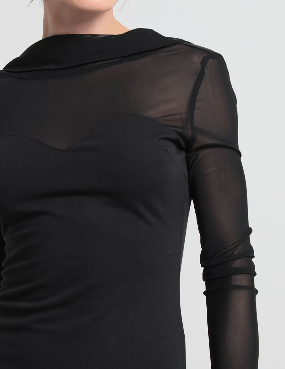 Vestido crop casual para mujer